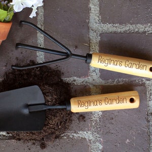 Personalized Garden Tools Gardening Tools Gardening Gifts for Women Gardening Hand Tools Custom Garden Tools Custom Yard Tools --GT-NW-100