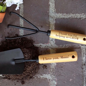 Personalized Garden Tools Gardening Tools Gardening Gifts for Women Gardening Hand Tools Custom Garden Tools Custom Yard Tools --GT-NW-100
