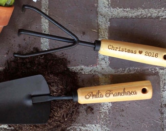 Personalisierte Gartengeräte Gartengeräte Gartenarbeit Geschenke für Frauen Gartenarbeit Handwerkzeuge Benutzerdefinierte Gartengeräte Custom Yard Tools --GT-NW-100