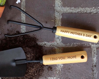 Personalisierte Gartengeräte Gartengeräte Gartenarbeit Geschenke für Frauen Gartenarbeit Handwerkzeuge Benutzerdefinierte Gartengeräte Custom Yard Tools --GT-NW-100