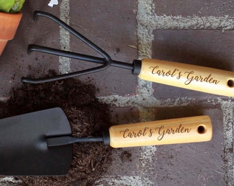 Personalized Garden Tools Gardening Tools Gardening Gifts for Women Gardening Hand Tools Custom Garden Tools Custom Yard Tools --GT-NW-100