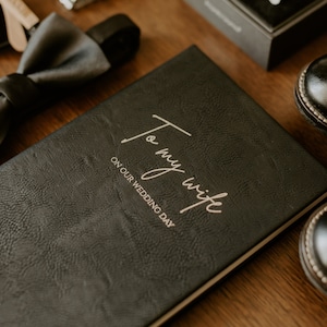 Vow Book, Personalized Vow Book, Wedding Vow Books, Mr. & Mrs. Vow Books, Wedding Photo Prop, Detail Photo Props, Engraved Vow Book