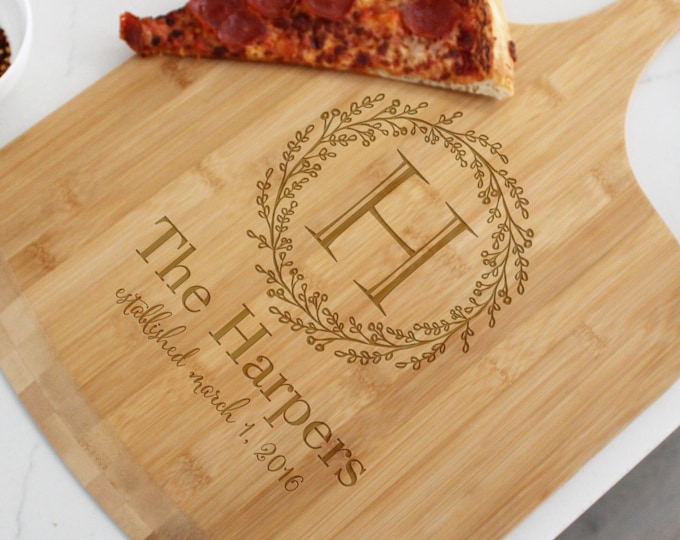 Personalized Pizza Peel, Personalized Pizza Board, Custom Pizza Board, Gifts for Dad, Pizza Lover Gifts, Pizza Gifts --PZ-WOOD-100