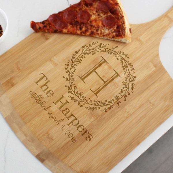 Personalized Pizza Peel, Personalized Pizza Board, Custom Pizza Board, Gifts for Dad, Pizza Lover Gifts, Pizza Gifts --PZ-WOOD-100