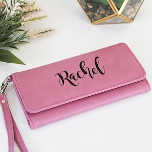Billetera personalizada para mujeres Clutch Small Purse Gift for Wife Gift for Her gift for Mom Mother Day Billetera personalizada para mujeres --WWAL-B-12