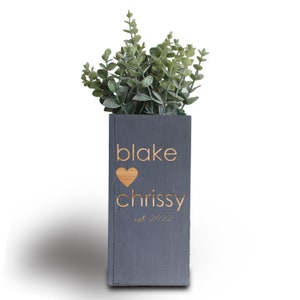 Casa alta caixa de plantador personalizada, caixa de plantador de madeira personalizada, caixa de plantador de madeira personalizada, plantador de madeira interna, caixa de plantador cinza madeira