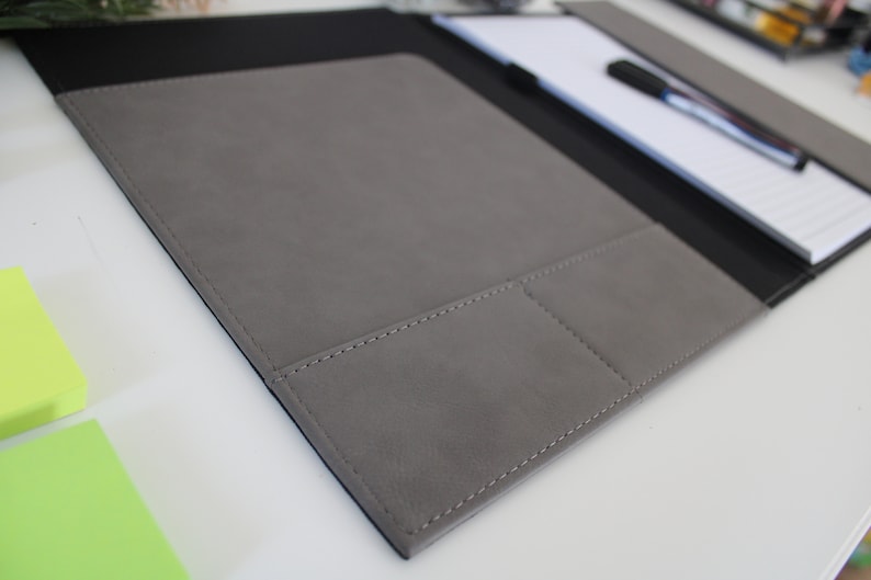 Personalized Leather Notepad Custom Engraved Leather Notepad Etsy