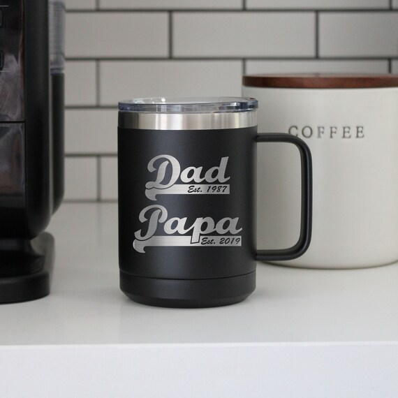 JASON | Personalized Metal Coffee Mug