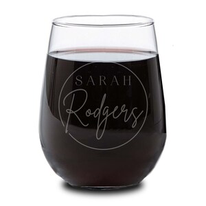 Personalized Wine Glass, Custom Wine Glass, Engraved Wine Glass, Valentine's Day, Etched Wine Glass, Bachelorette Wine Glass, Bridal Party