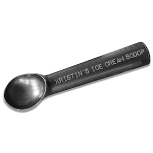 Personalized Ice Cream Scoop Metal Ice Cream Scoop Laser Engraved Ice Cream Scoop Non Stick Ice Cream Scoop Custom Scoop --MSCP-B-100