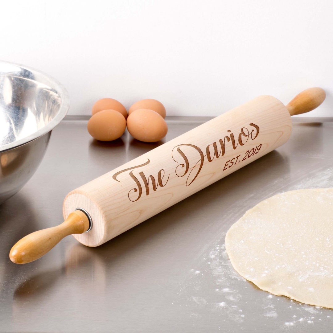 Personalized Wood Rolling Pin Decorative Rolling Pins, Personalized