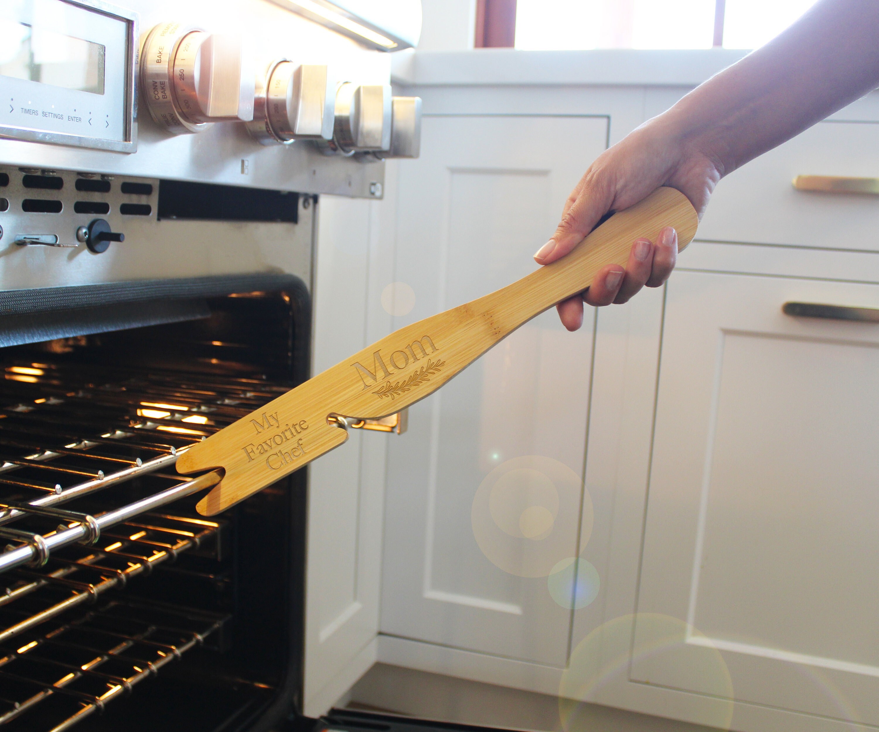 Personalized Oven Tool, Custom Oven Grill Rack Tool, Personalized Grill Gift, Personalized Kitchen Gift, Kitchen Gift Idea--OT-BAM-100
