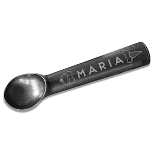 Personalized Ice Cream Scoop Metal Ice Cream Scoop Laser Engraved Ice Cream Scoop Non Stick Ice Cream Scoop Custom Scoop --MSCP-B-100