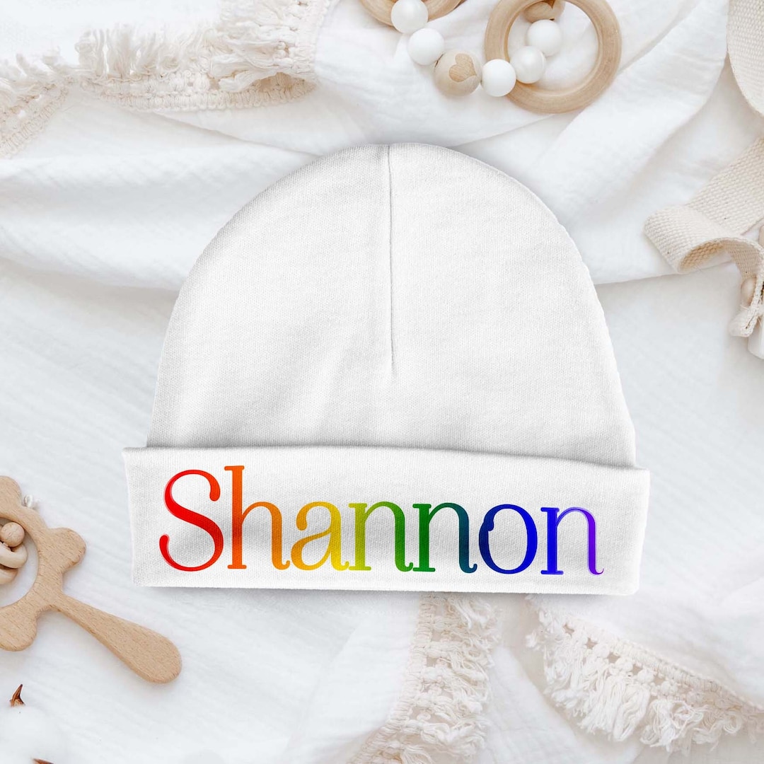Personalized Baby Hat | Personalized Newborn Hat | Custom Baby Boy and ...