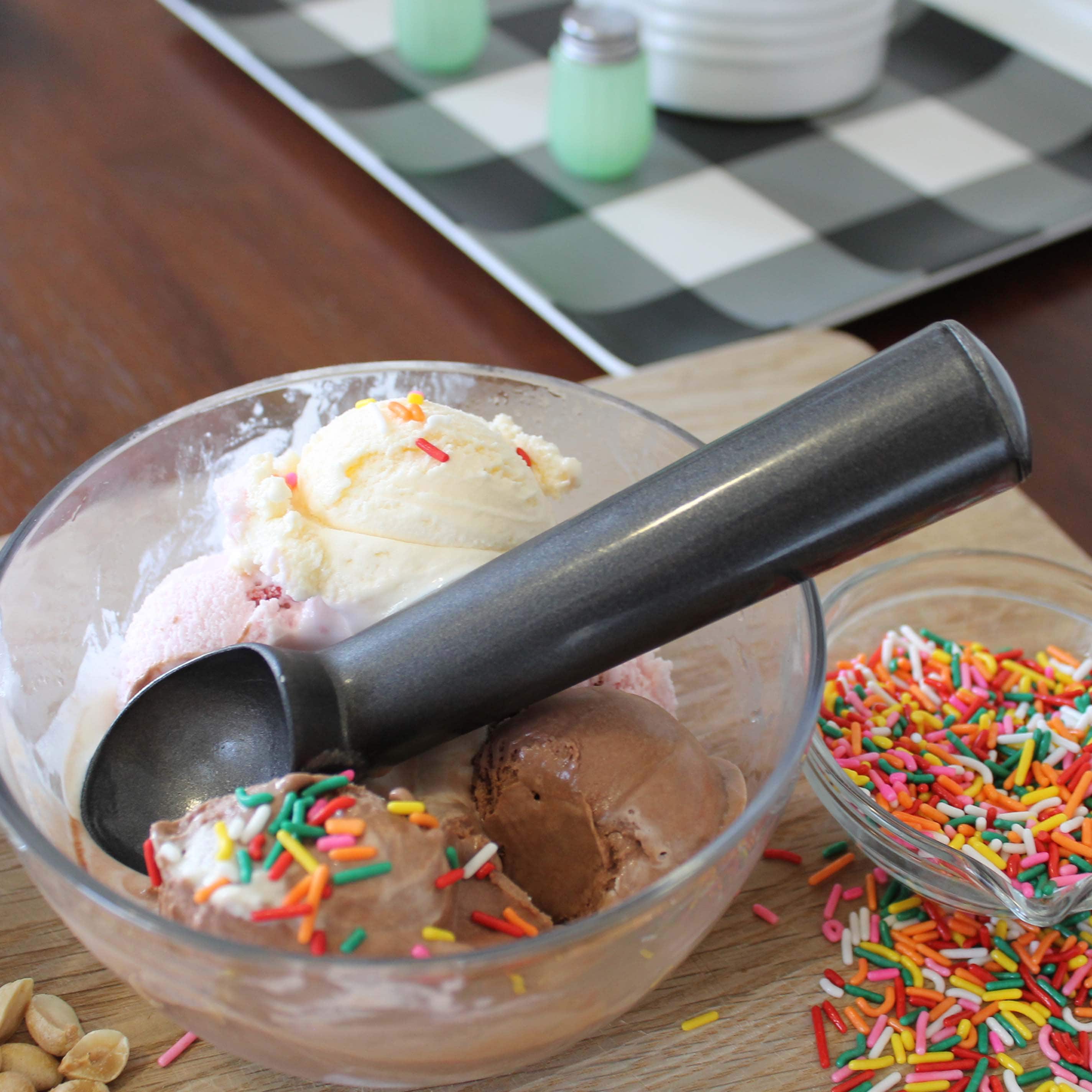 Personalized Ice Cream Scoop Metal Ice Cream Scoop Laser Etsy