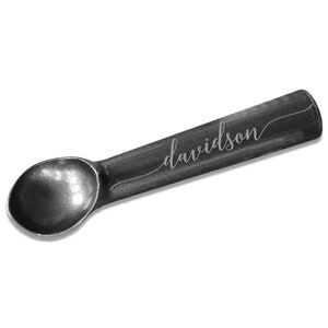 Personalized Ice Cream Scoop Metal Ice Cream Scoop Laser Engraved Ice Cream Scoop Non Stick Ice Cream Scoop Custom Scoop --MSCP-B-100