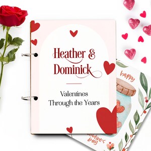 Porta biglietti di San Valentino, biglietti di San Valentino passati, porta biglietti di San Valentino personalizzati, porta biglietti di esposizione--CRDBV-SUB-6