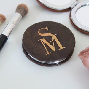 Personalized pocket mirror small hand mirror vanity mirror small compact mirror cute compact mirror Bridesmaid Gifts Maid of Honor --PMR-G-4