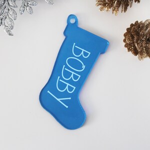 Personalized Acrylic Ornaments for Kids Ornaments for Kids Custom Engraved Ornament Ornaments for Christmas Personalized Christmas Ornaments