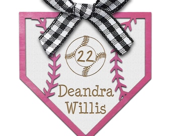 Baseball Bag Name Tag, Softball Mom, Baseball Accessories, Baseball Bag Tag, Baseball Charm - Softball Bag Charm, Baseball Bag Charm