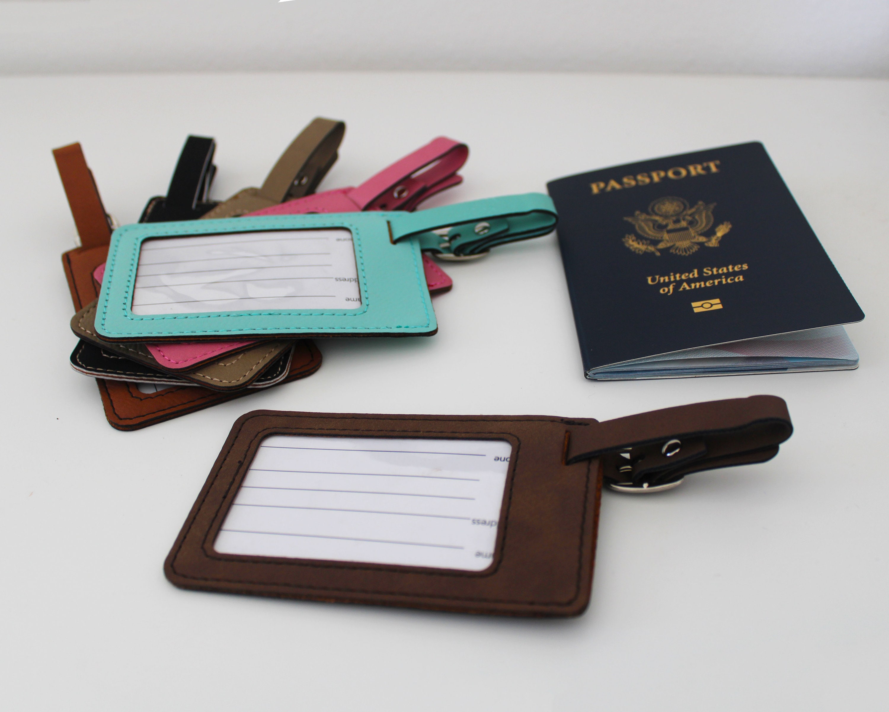 Personalized Passport and Luggage Tags Custom Luggage Tags and Etsy