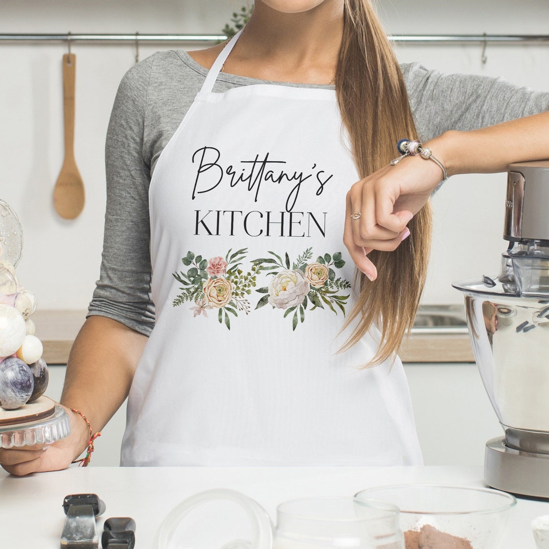 Personalized Aprons, Custom Chef Apron, Personalized Aprons for Mom
