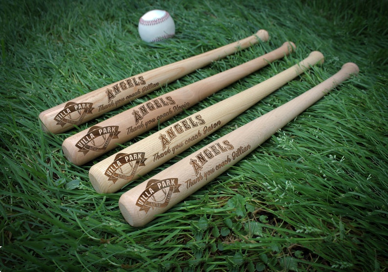 Mini Baseball Bat Laser Engraved Custom Bat Personalized Etsy