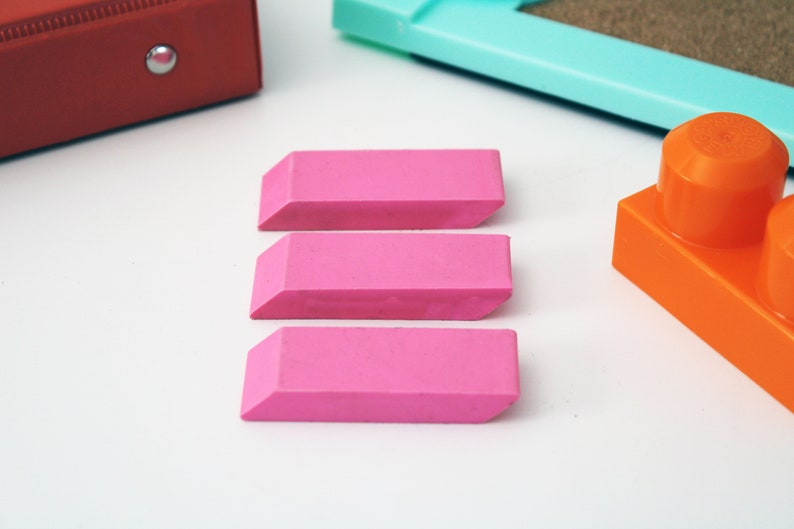 Personalized Set of 3 Erasers, Rubber Erasers, Back to School Gifts ...