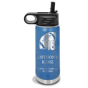 Squadra di calcio Bottiglie d&#39;acqua Squadra Bottiglie d&#39;acqua in metallo Regalo Squadra di calcio Regalo Calcio Bottiglia d&#39;acqua Bottiglia d&#39;acqua Sport Bottiglia Di squadra Regali