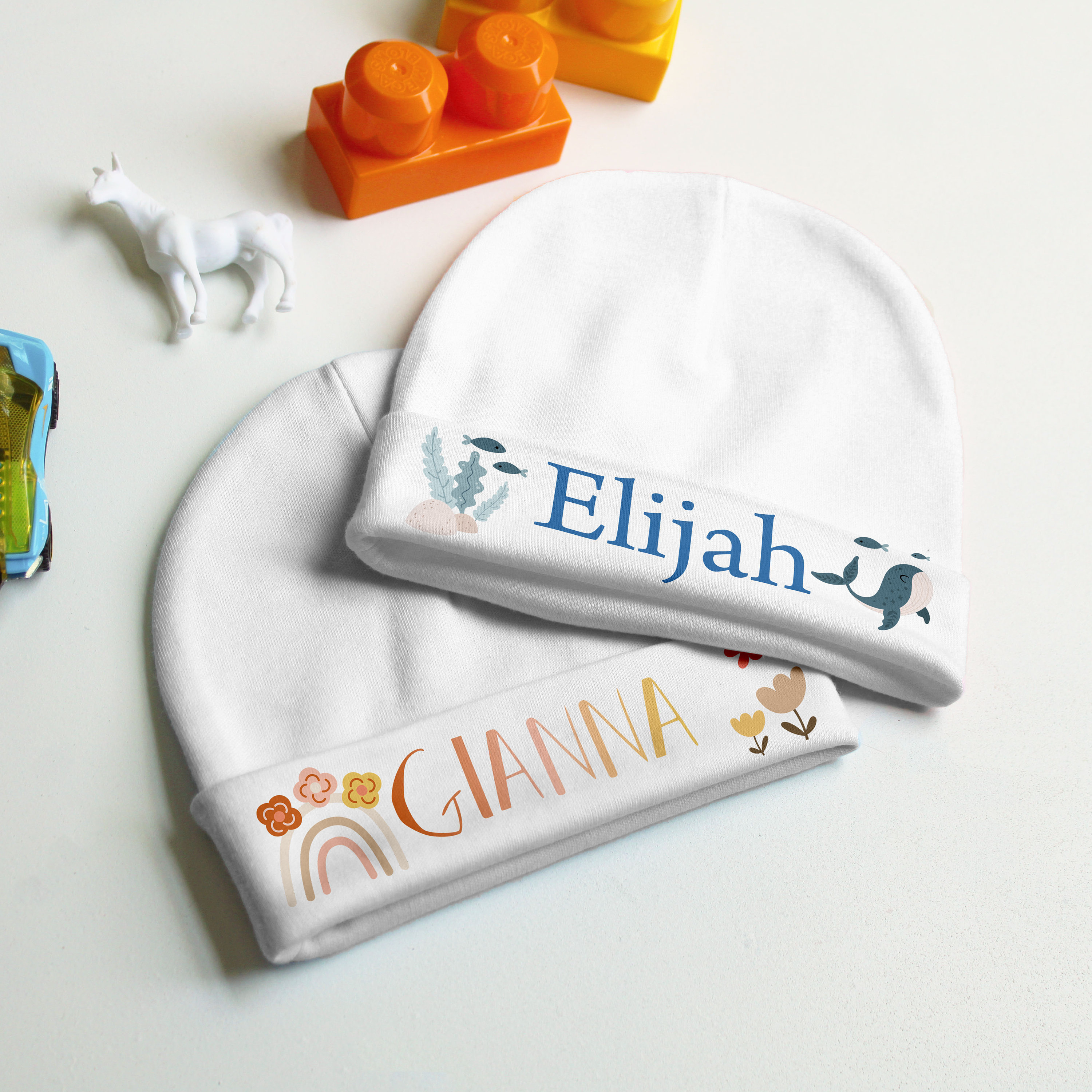 Personalized Baby Hat | Personalized Newborn Hat | Custom Baby Boy and ...