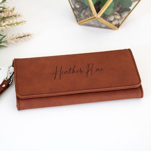 Personalisiertes Portemonnaie für Frauen Clutch Kleine Geldbörse Geschenk für Frau Geschenk für Sie Geschenk für Mama Muttertag Personalisiertes Portemonnaie für Frauen --WWAL-B-8