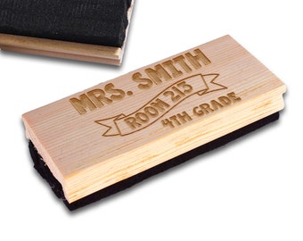Back To School Teacher Gifts Personalized Chalkboard Whiteboard Eraser Custom Teacher Gifts Custom Eraser Custom Felt Eraser Custom Teacher