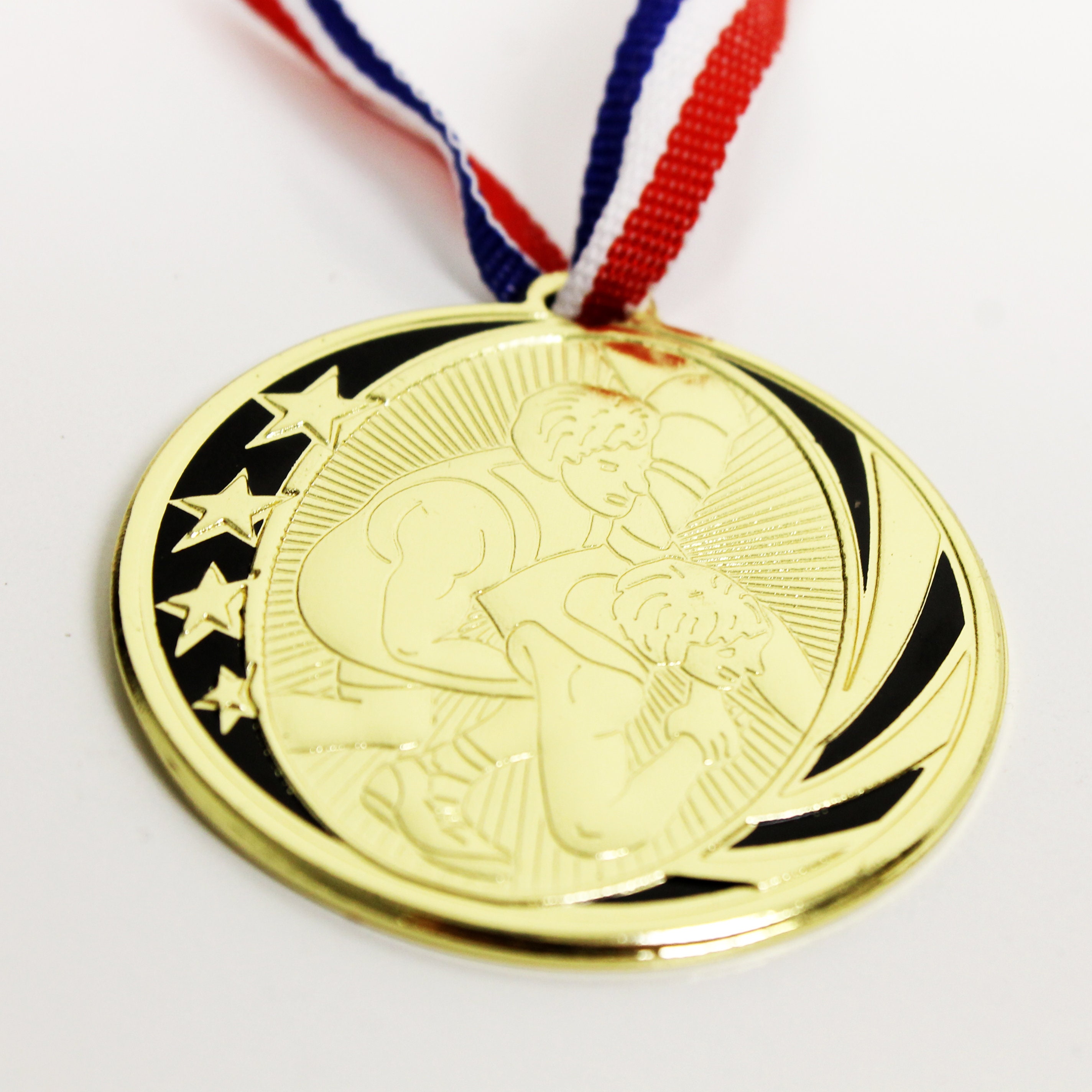 NUOBESTY Medallas de oro de trofeo de fútbol para niños, Medallas de fútbol  para niños, recuerdo de celebración personalizada, medallas de carrera