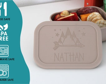 Personalized Silicone Bento Box – Creatively Southern