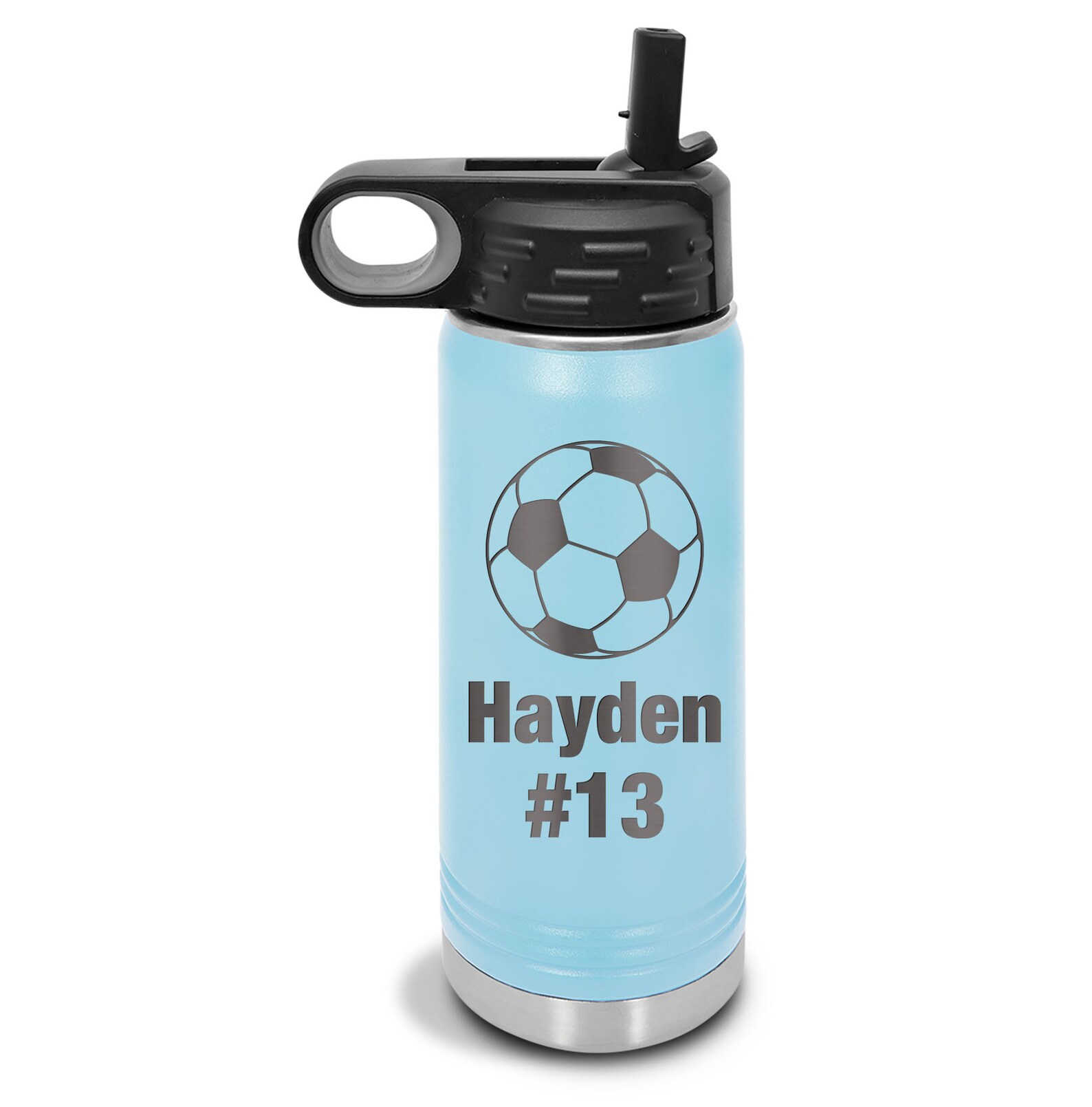 Soccer Team Water Bottles Team Metal Water Bottles Gift Soccer Etsy