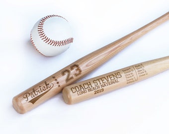 Bulk Team Mini Bats, Team Baseball Gift, School Team Gift, Wholesale Mini Bat, Team Gifts,