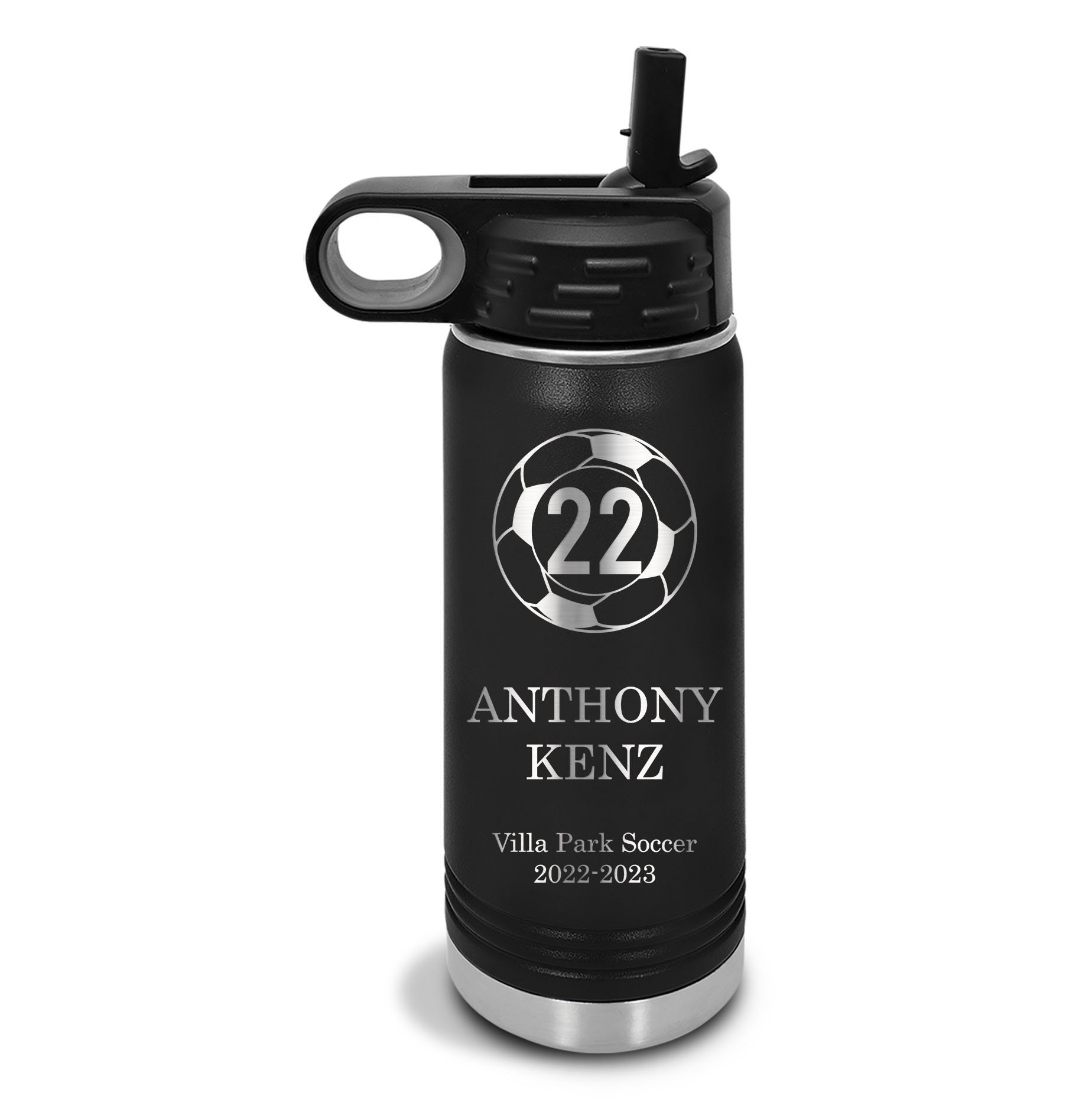 Personalized Kid's Metal Water Bottles - etchthisout