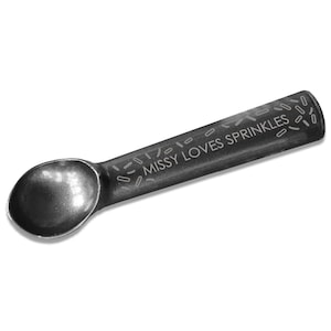 Personalized Ice Cream Scoop Metal Ice Cream Scoop Laser Engraved Ice Cream Scoop Non Stick Ice Cream Scoop Custom Scoop --MSCP-B-100