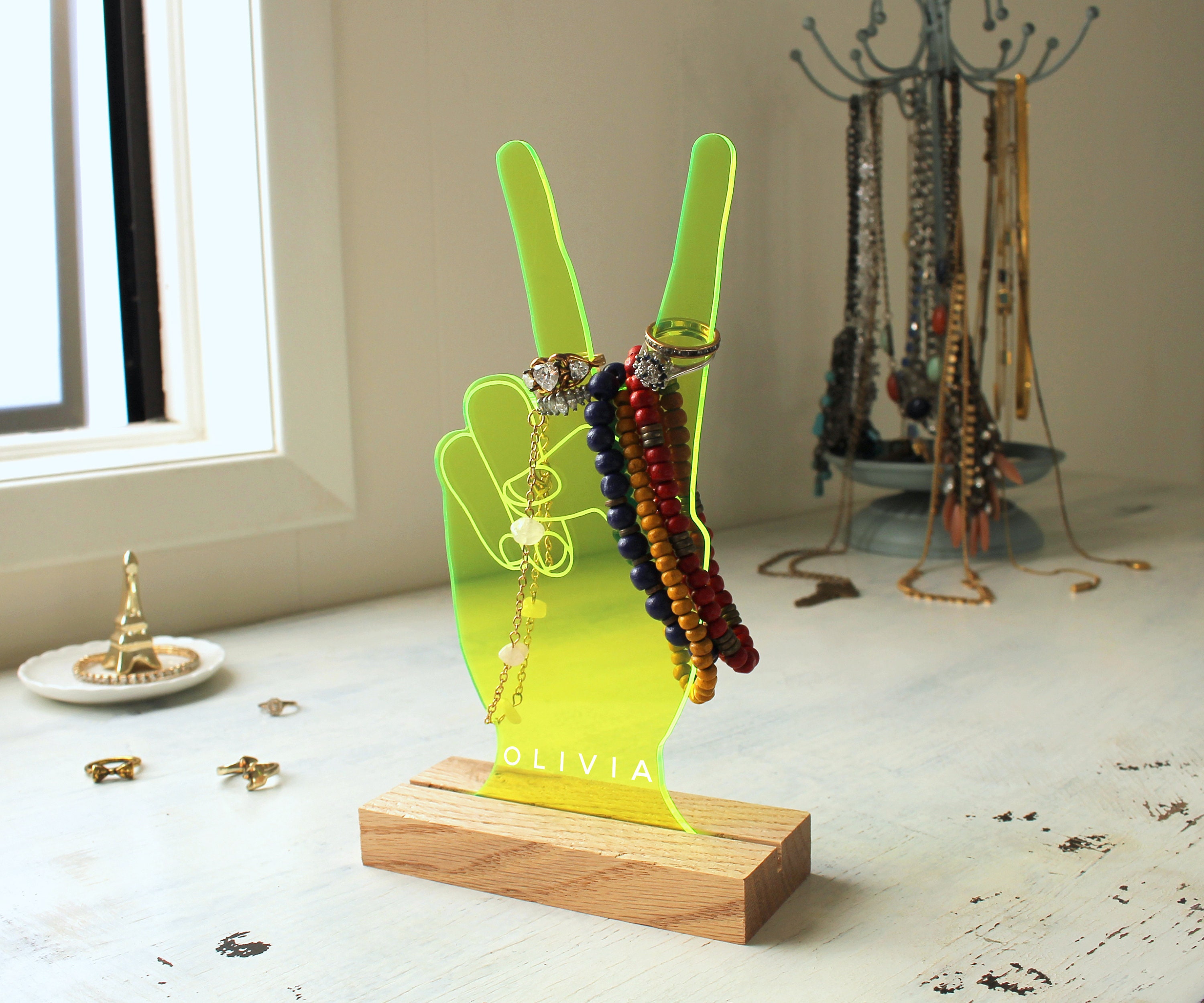 Acrylic ring stand deals