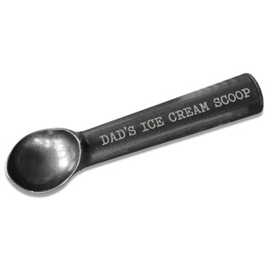 Personalized Ice Cream Scoop Metal Ice Cream Scoop Laser Engraved Ice Cream Scoop Non Stick Ice Cream Scoop Custom Scoop --MSCP-B-100