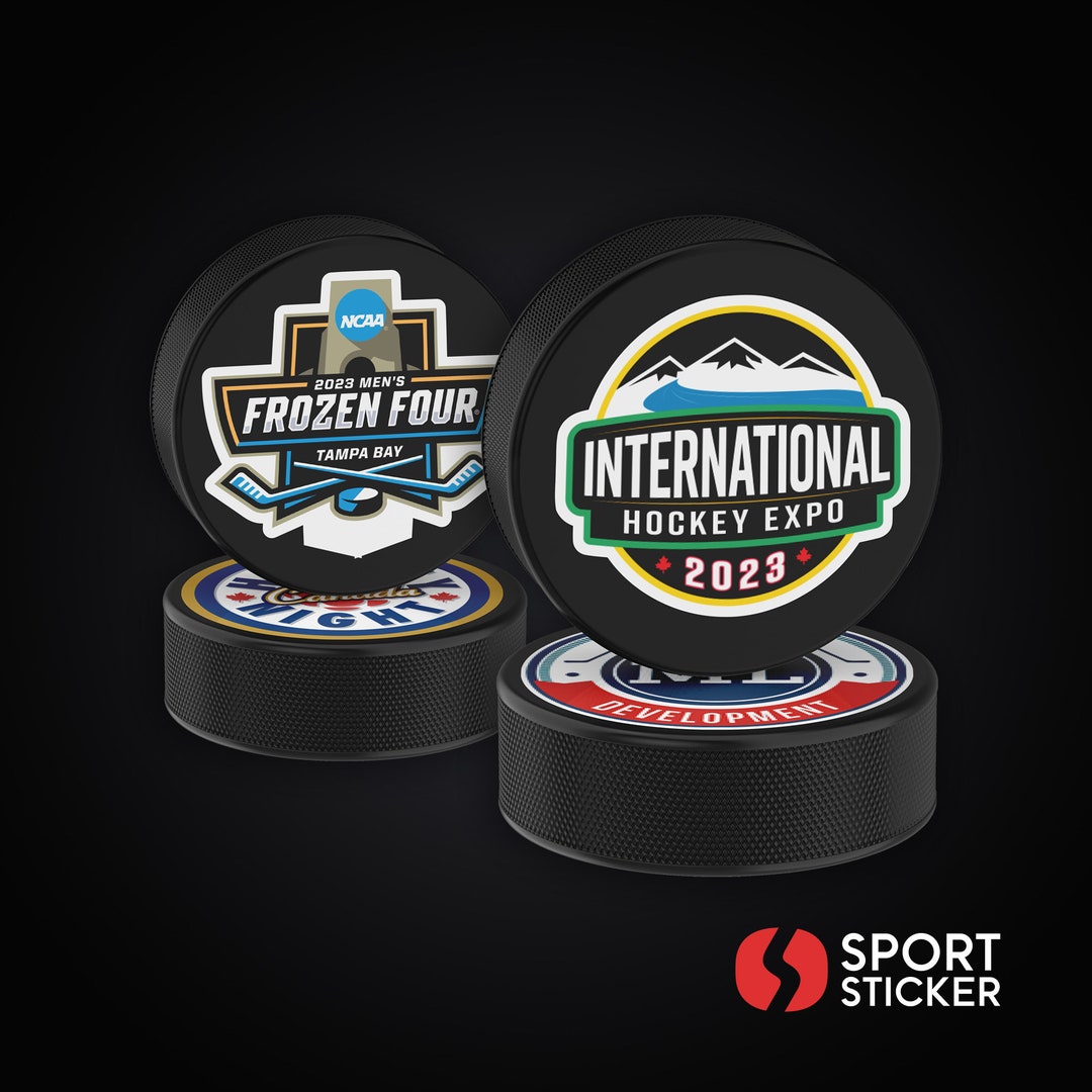Custom Hockey Puck Stickers Puck Decals Stickers Only