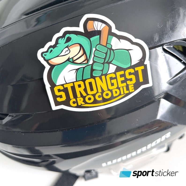 Custom Hockey Helmet Stickers Helmet Decals Waterproof Etsy