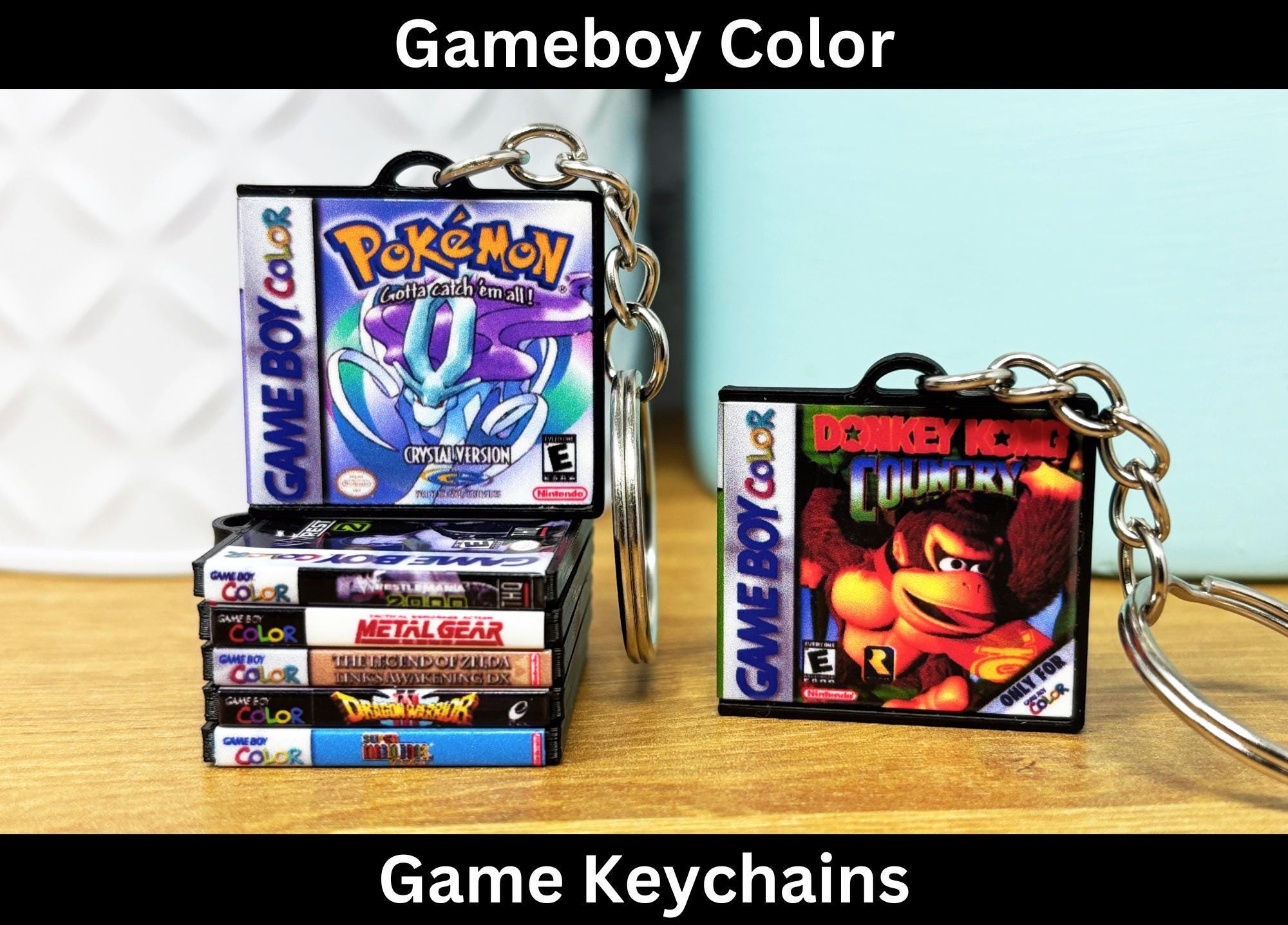 ゲームボーイミクロ　キーホルダー ゲームボーイミクロ キーホルダー ミニチュア ガチャガチャ