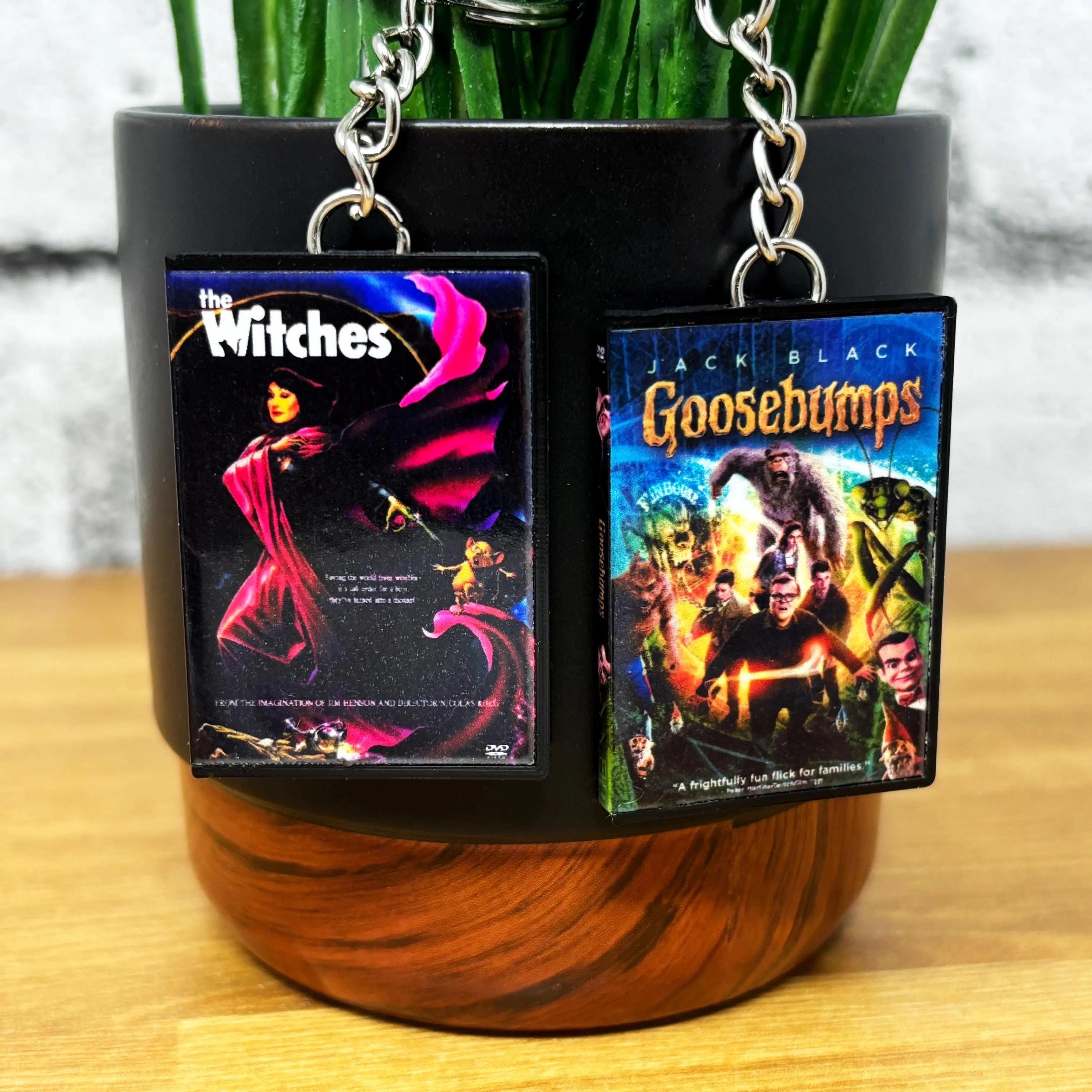 Halloween Movies – Mini DVD Keychain, Miniature Film Cover Art Case ...