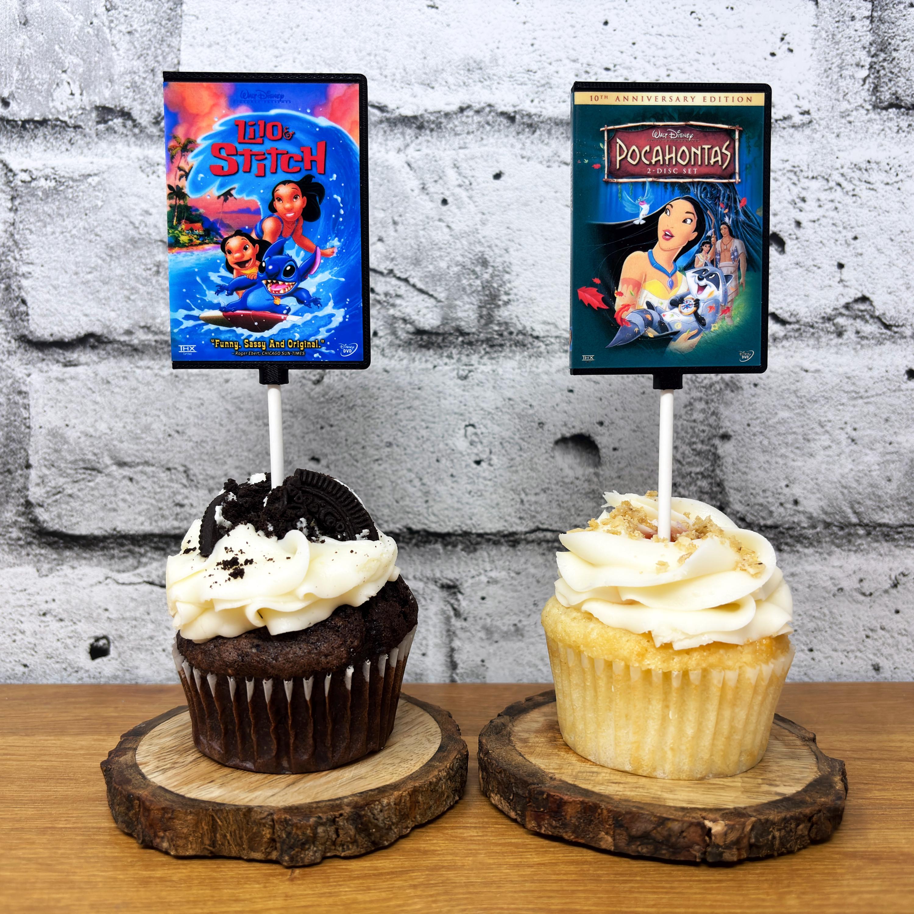 Animated Movie Toppers: L - Z (medium), Cupcake Cake Decor, Birthday ...