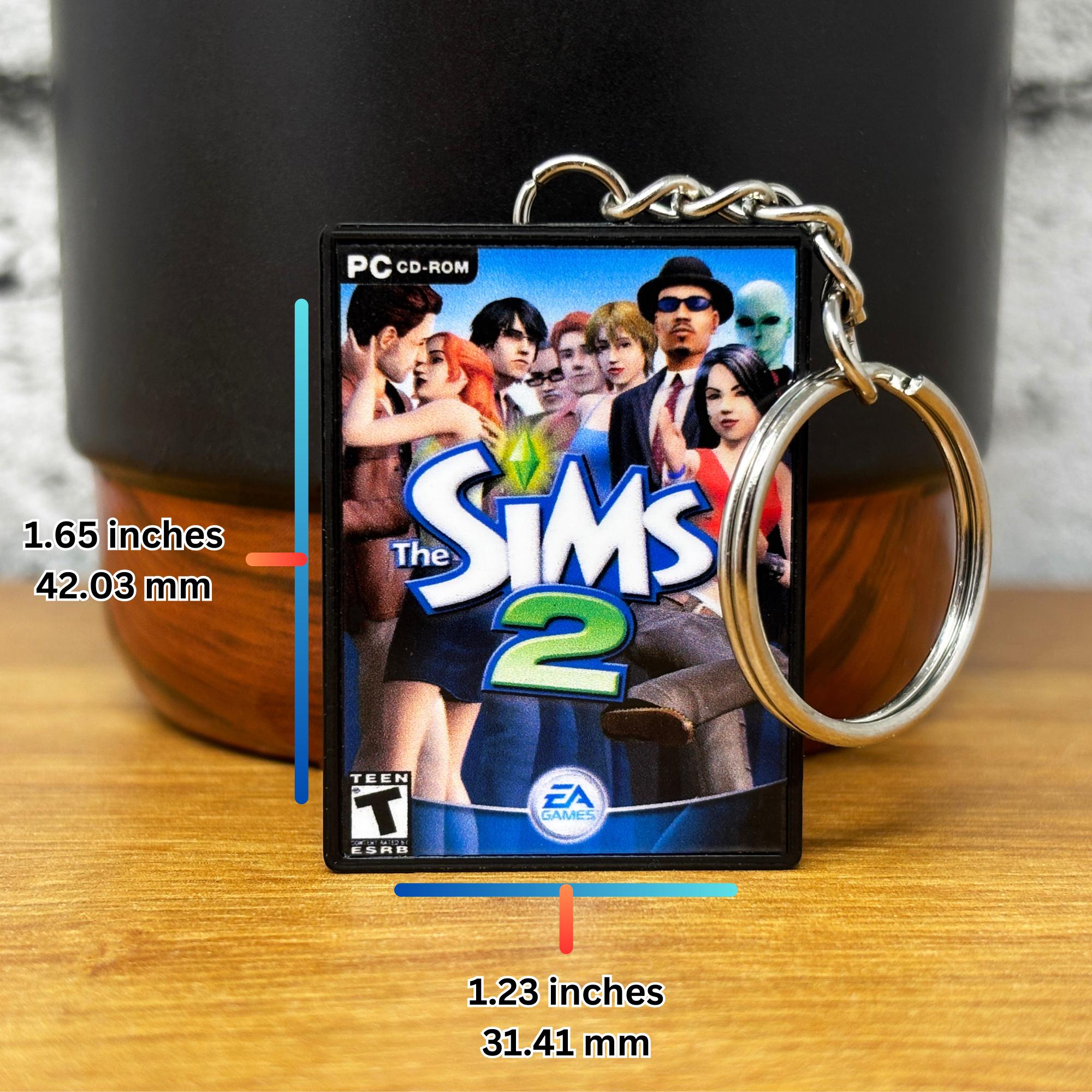 The Sims Keychain, Sims 1-4 Game + Expansions, Video Game Merch ...
