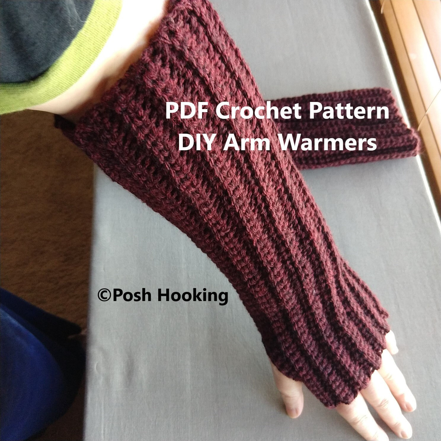 Crochet Arm Sleeves Pattern Crochet Arm Arm Warmer Jumper Crochet