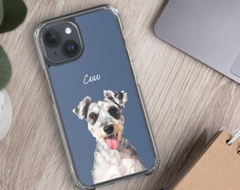 Custom Pet Phone Case Personalized Christmas Gift for Boyfriend Dog Dad Gift for Girlfriend Dog Lovers Gift Dog Phone Case Dog Mom Gift