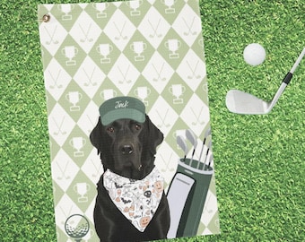Personalisiertes Haustier-Golf-Handtuch mit Haustier-Foto-Haustiername Benutzerdefinierte Hunde-Golf-Handtücher Benutzerdefinierte Katzen-Golf-Handtücher Personalisiertes Hundetuch Benutzerdefiniertes Katzen-Handtuch