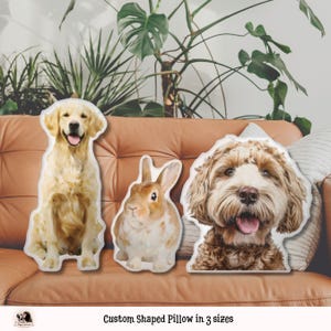 Custom Pet Pillow Pet Memorial Pillow Custom 3D Pet Pillow From Photo Dog Memorial Gift Custom Shaped Dog Pillow Shaped Cat Pillow Dog Mom
